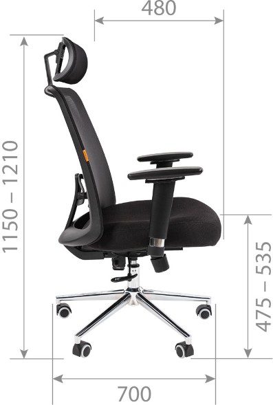 Кресло руководителя CHAIRMAN 535 LUX 