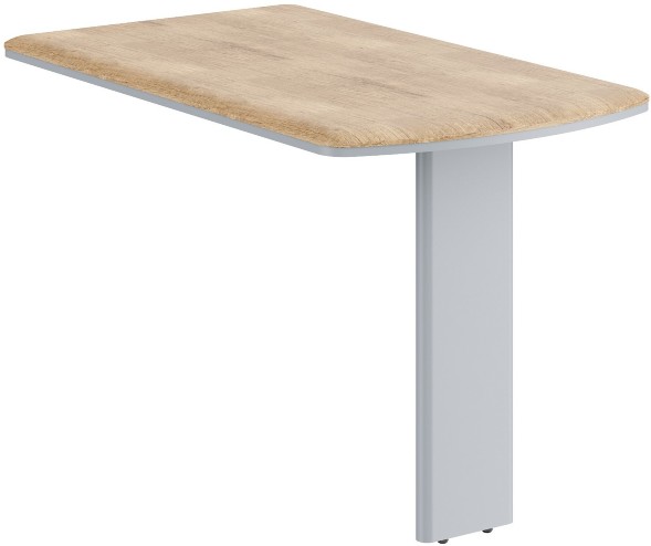 Брифинг-приставка DB 127 Дуб Каньон 1200х700х750