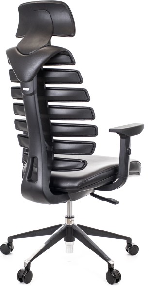 Кресло Everprof Ergo Black Экокожа 