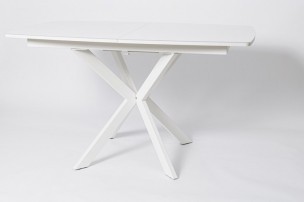 Стол TWIST со стеклом 1300(+400)*800