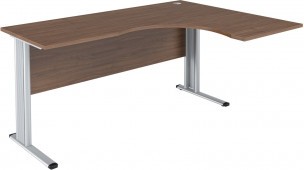 Стол эргономичный СА-4M(R) Беларусь Орех Французский 1600х1200х755