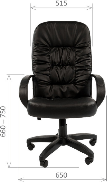 Кресло руководителя CHAIRMAN 416 / CH 416 эко глянец
